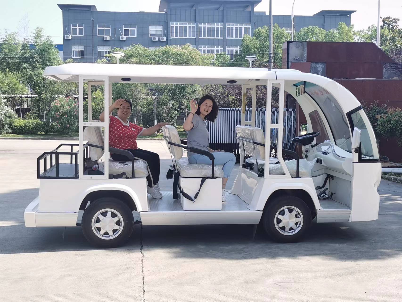 2022.7.2威馬迅低速電動車無人駕駛系統(tǒng)升級路試